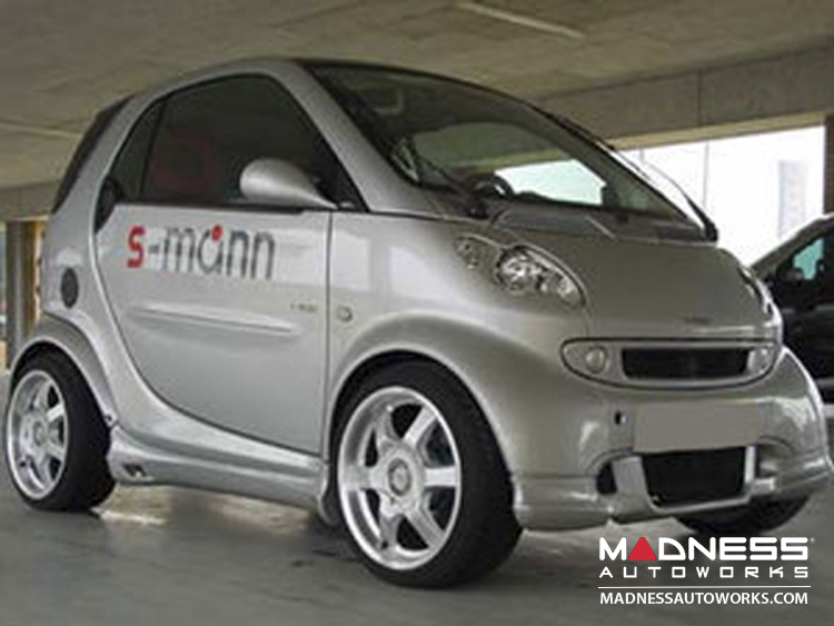 smart fortwo Front Spoiler 450 model SMann Silver